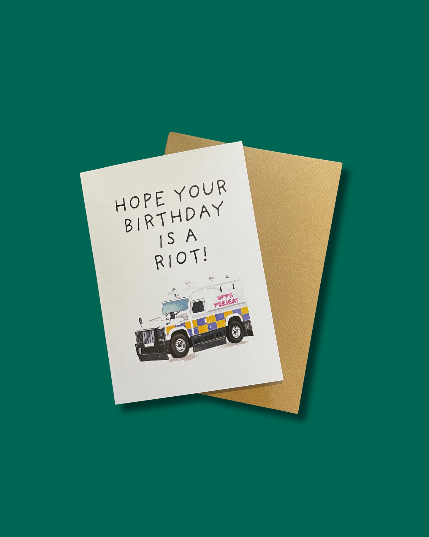 Riot Birthday PSNI Card