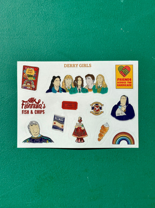 Derry Girls Sticker Sheet