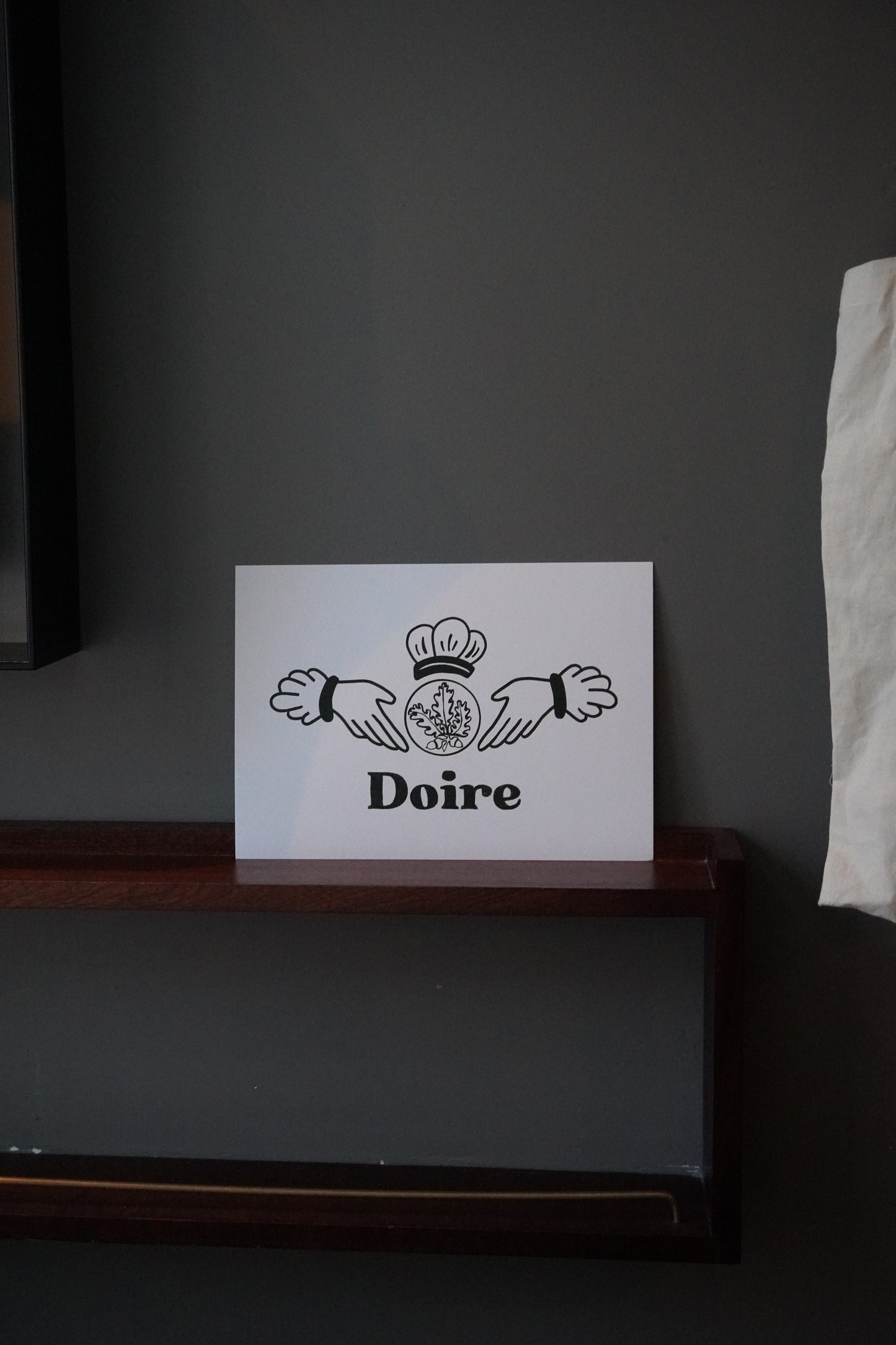 Derry County Claddagh Print