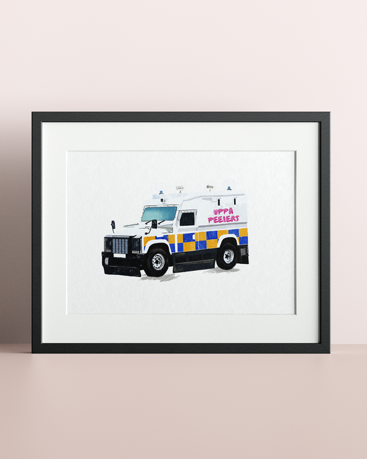 Uppa Peelers PSNI Print