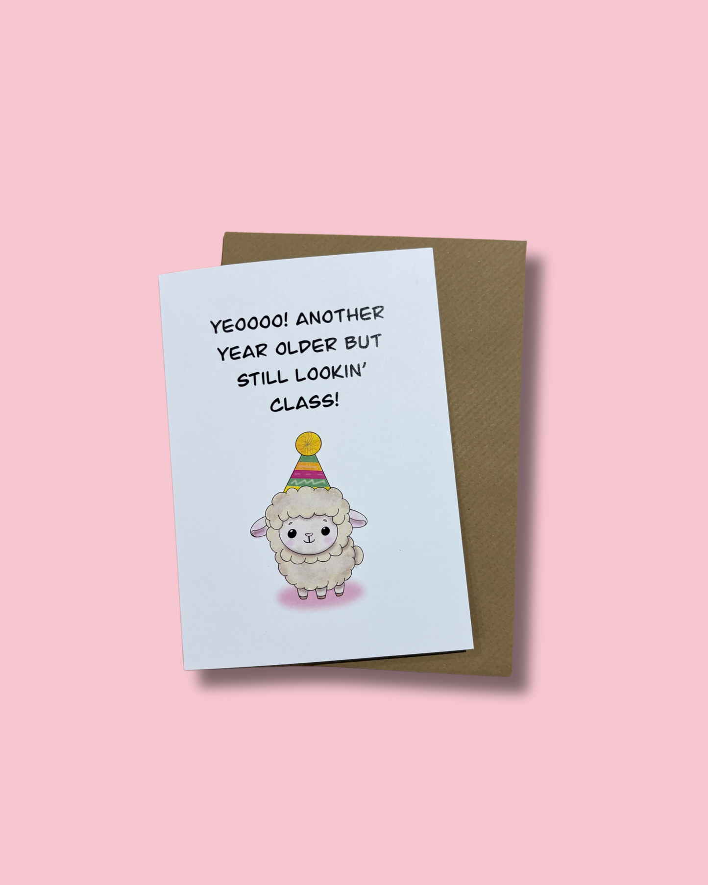Still Lookin' Class Sheep Birthday Card