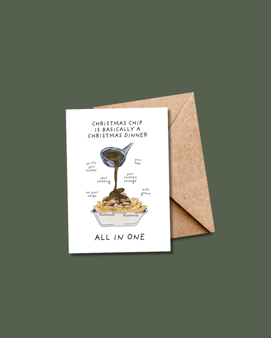 Christmas Chip Christmas Card