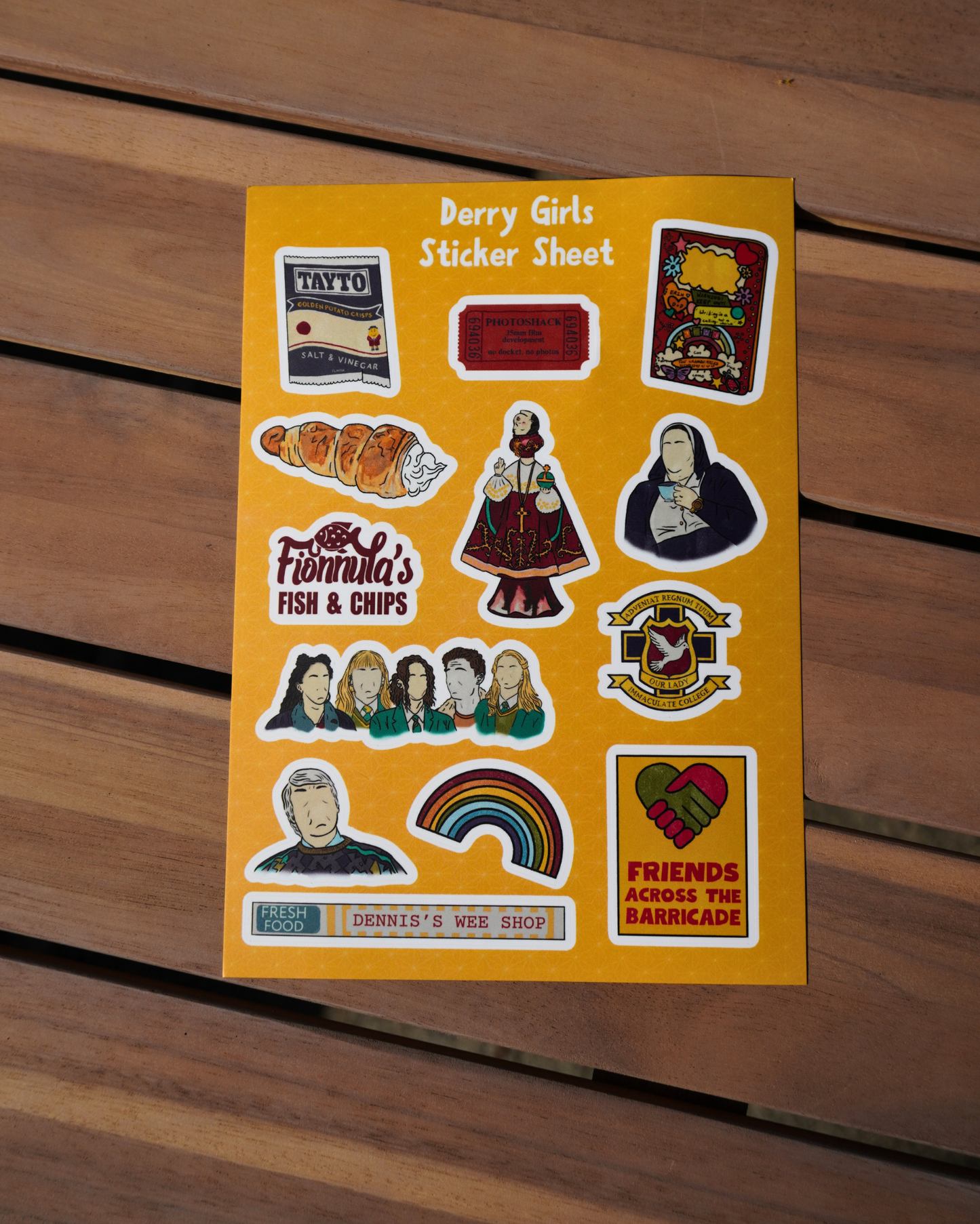 Derry Girls Sticker Sheet