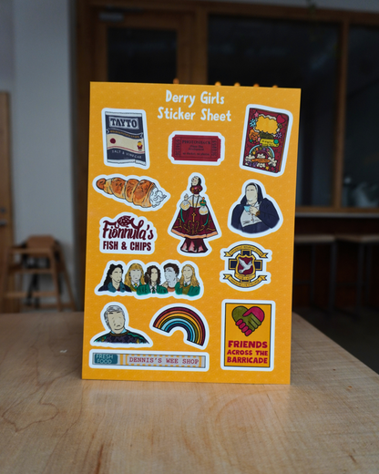 Derry Girls Sticker Sheet