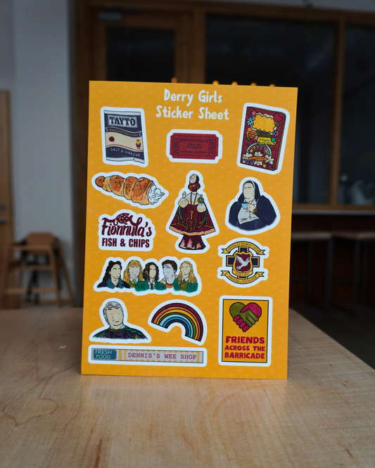 Derry Girls Sticker Sheet