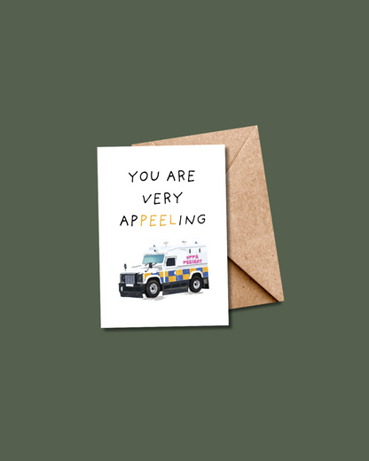 You Are Very Appealing PSNI Card