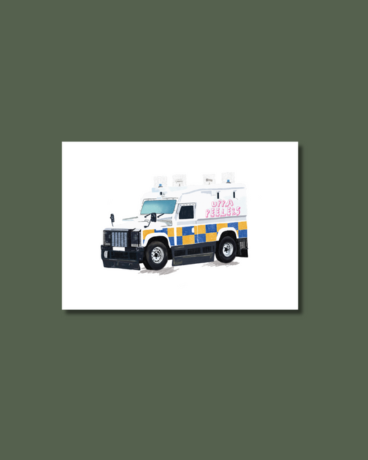 Uppa Peelers PSNI Print