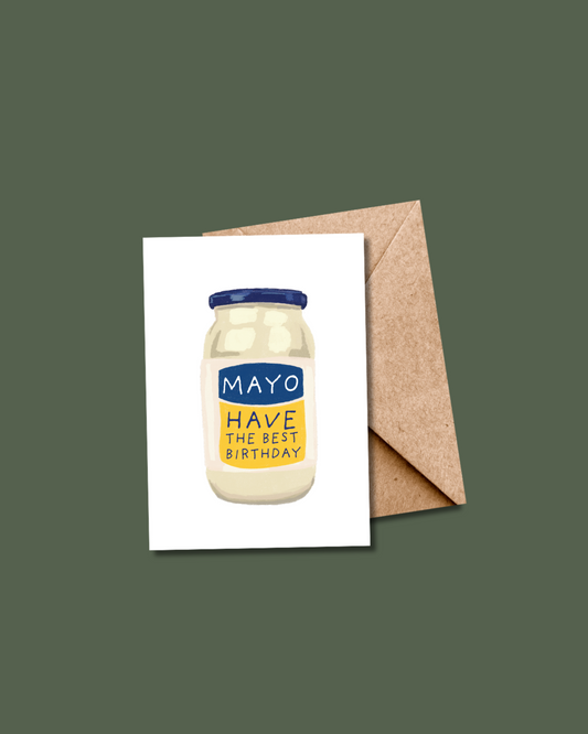Mayo Birthday Card