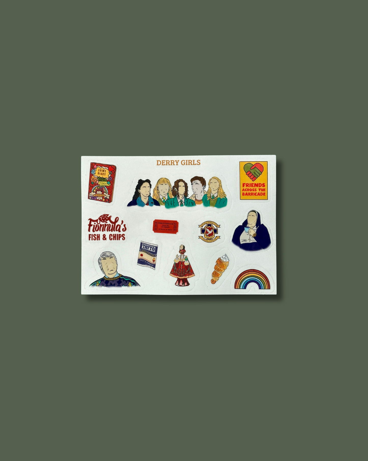 Derry Girls Sticker Sheet