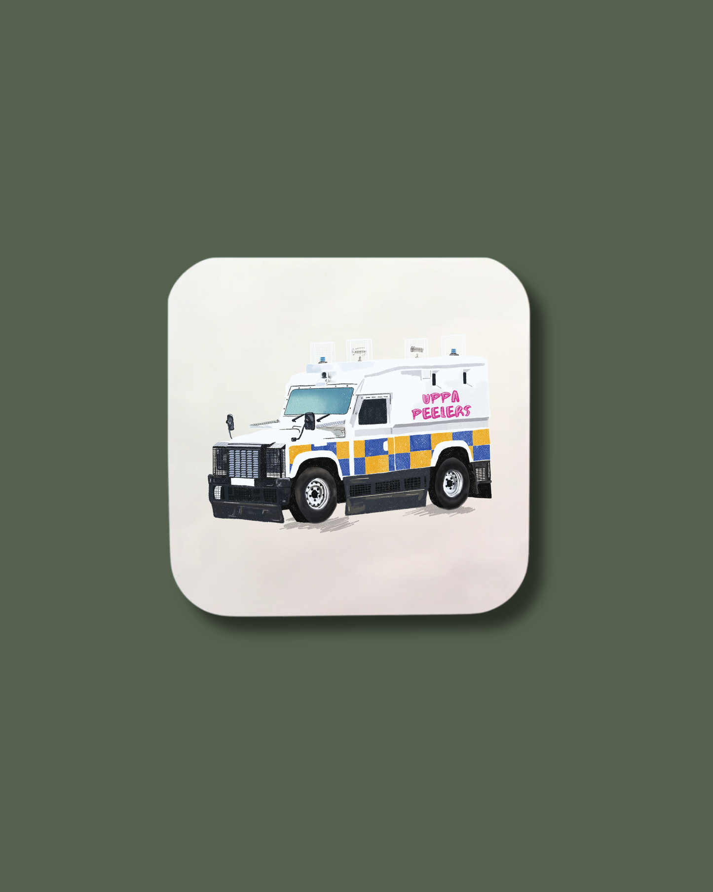 Uppa Peelers Coaster