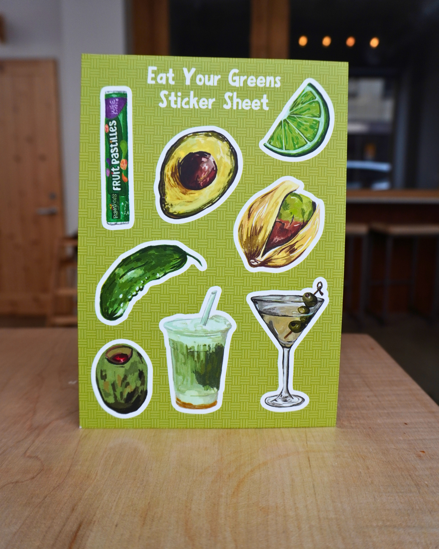 Eat Your Greens Sticker Sheet