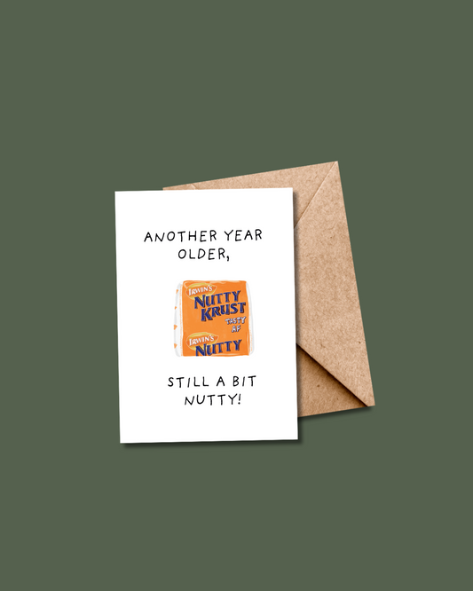 Nutty Krust Birthday Card