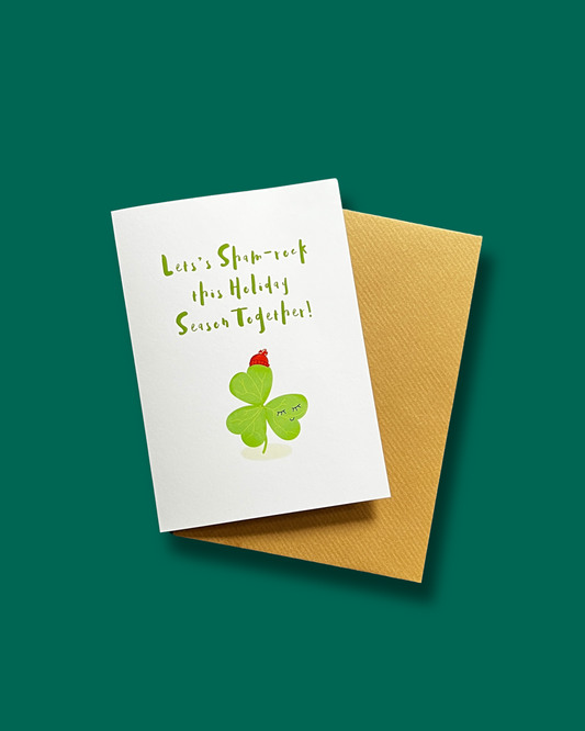 Sham-Rock This Holiday Season Card