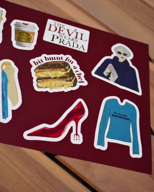 The Devil Wears Prada Sticker Sheet
