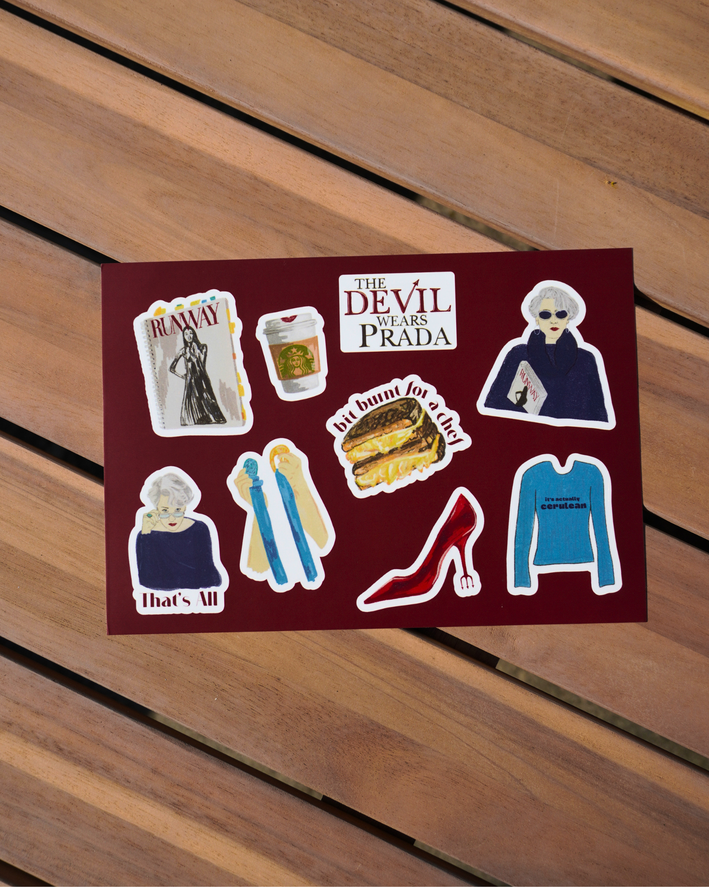 The Devil Wears Prada Sticker Sheet