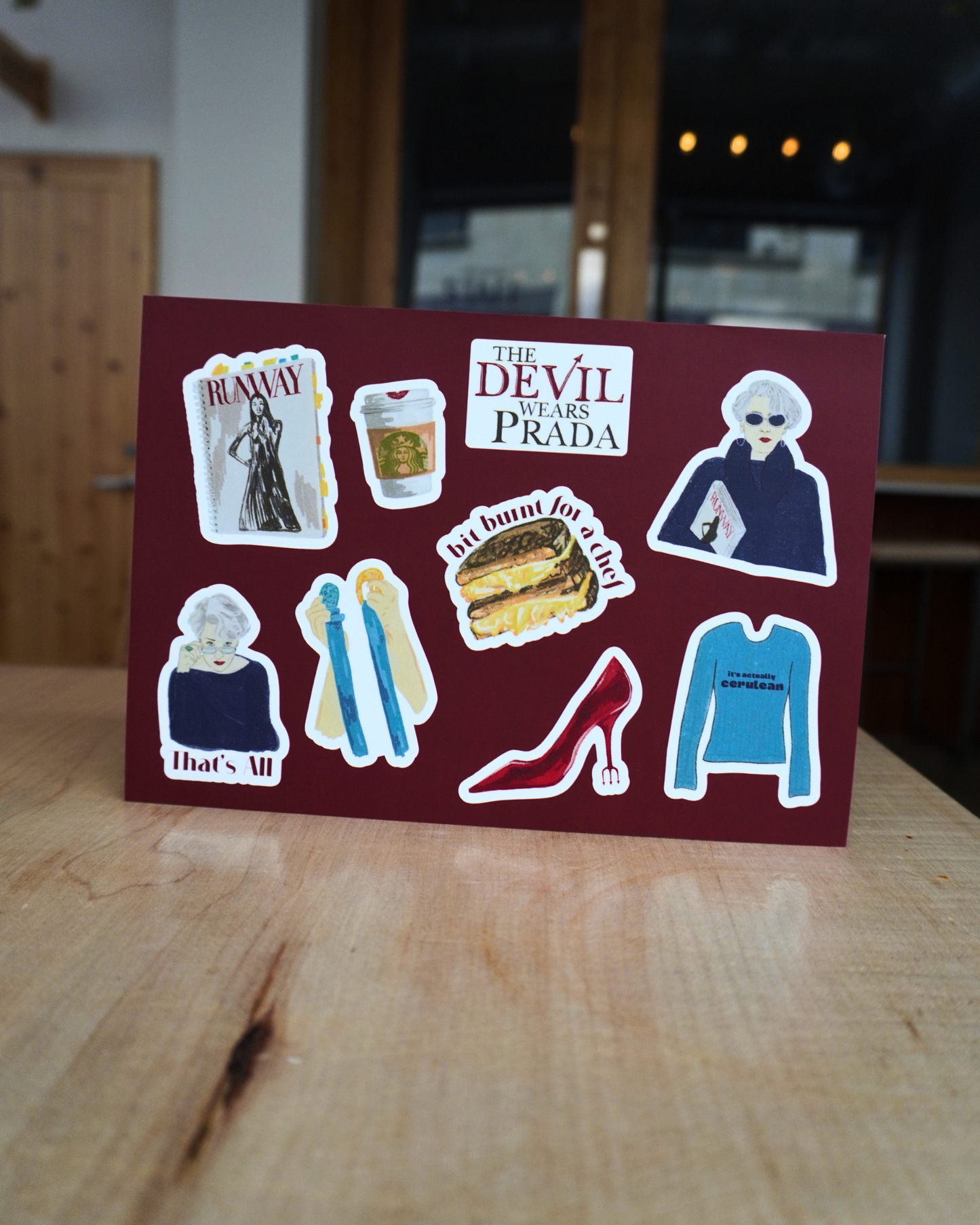 The Devil Wears Prada Sticker Sheet