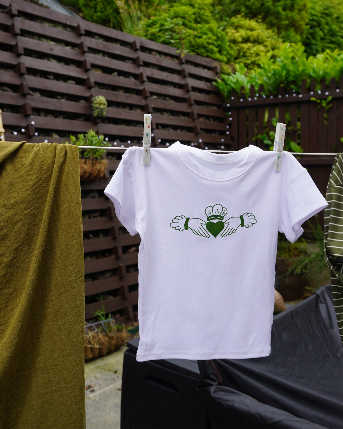Claddagh 'Baby Tee' Fitted T-Shirt