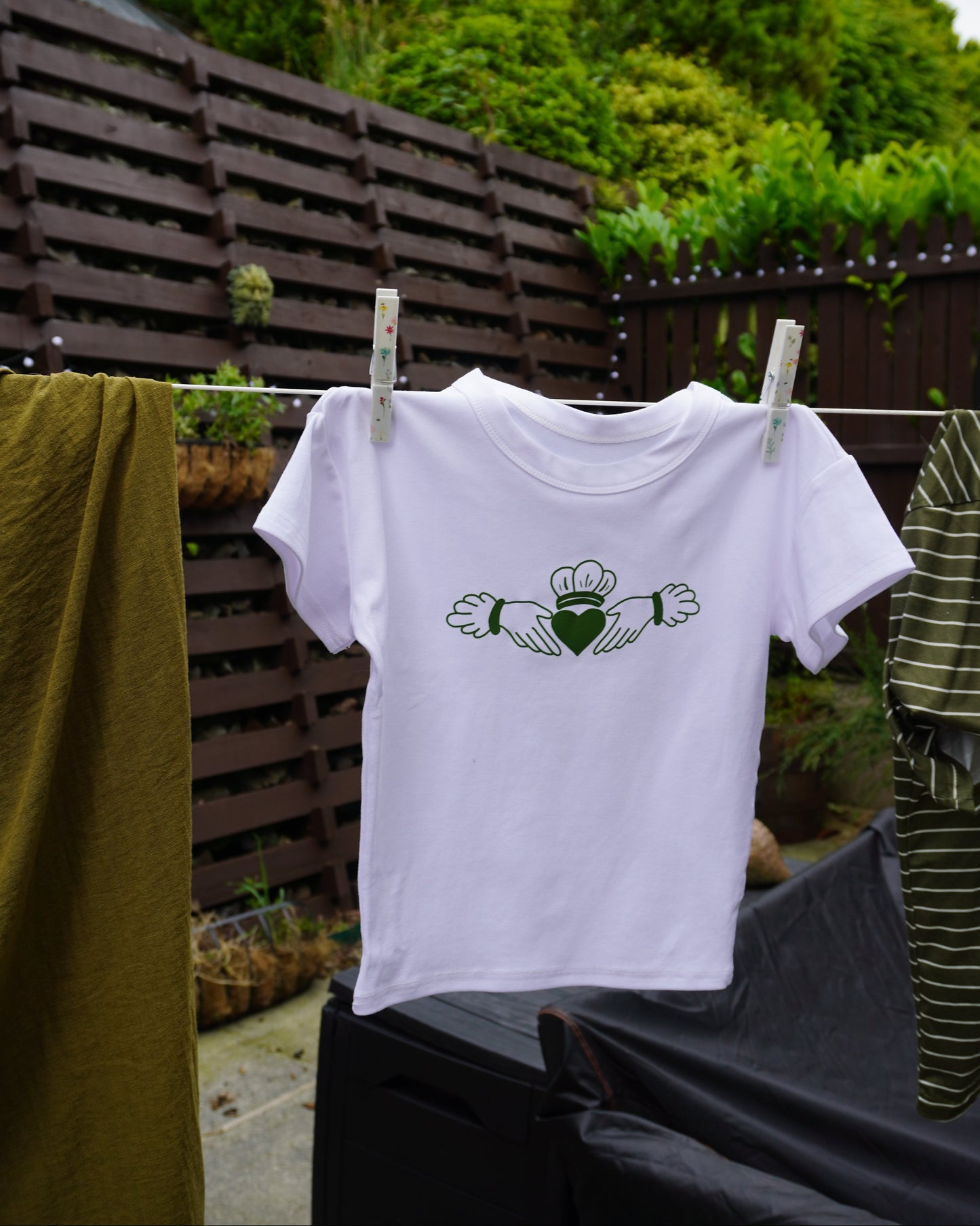 Claddagh 'Baby Tee' Fitted T-Shirt