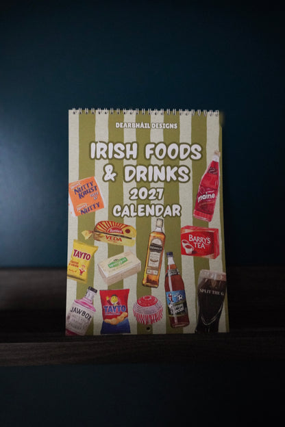 Irish Foods & Drinks 2027 Calendar