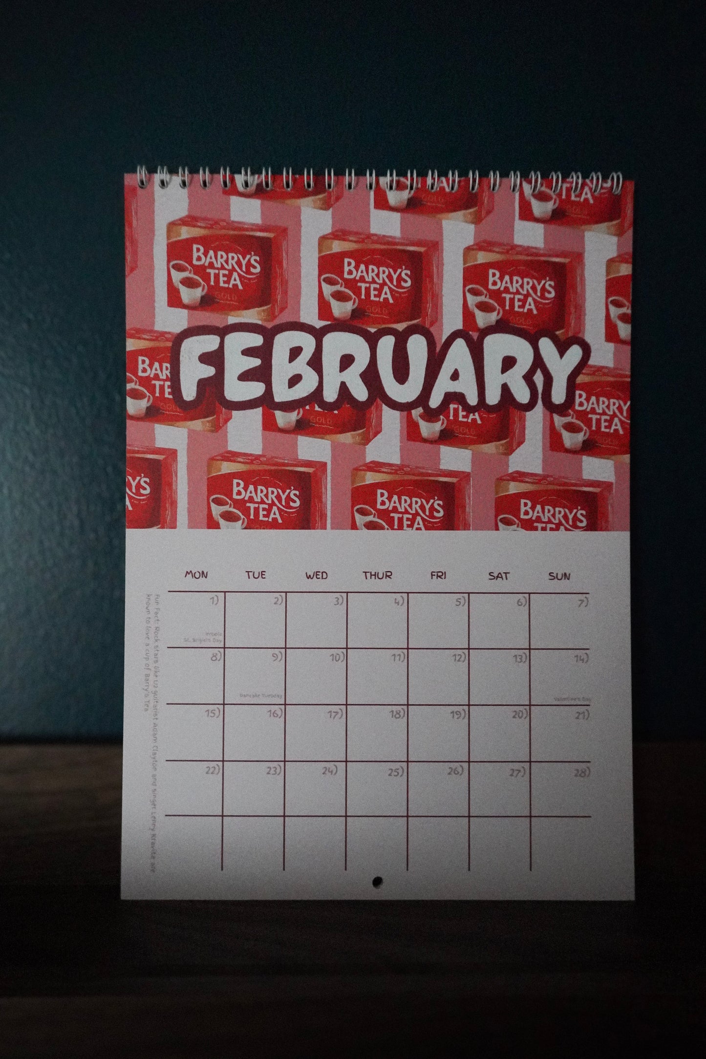 Irish Foods & Drinks 2027 Calendar