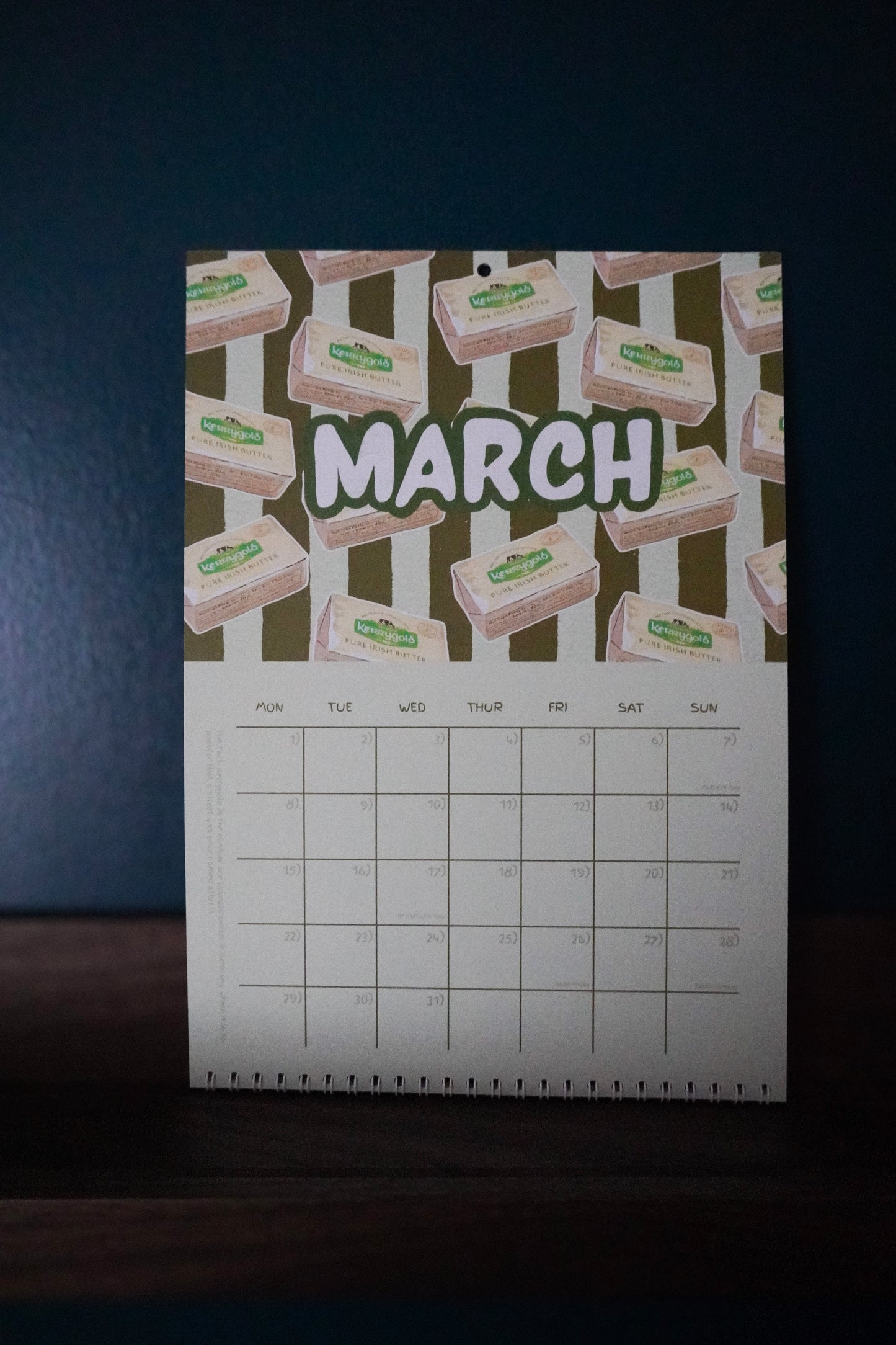 Irish Foods & Drinks 2027 Calendar