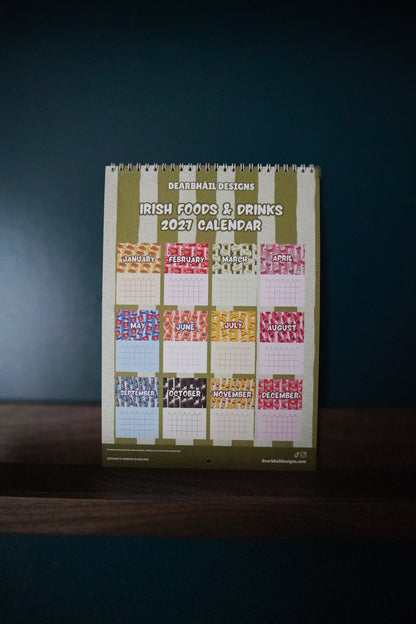 Irish Foods & Drinks 2027 Calendar