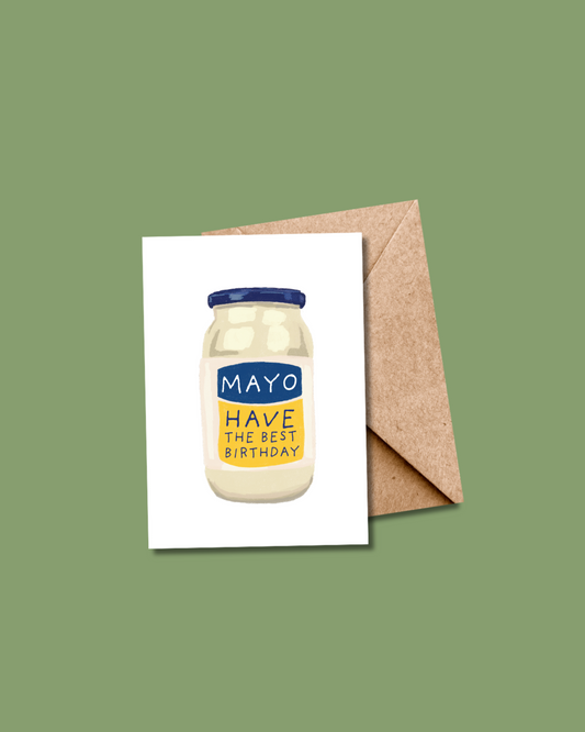 Mayo Birthday Card