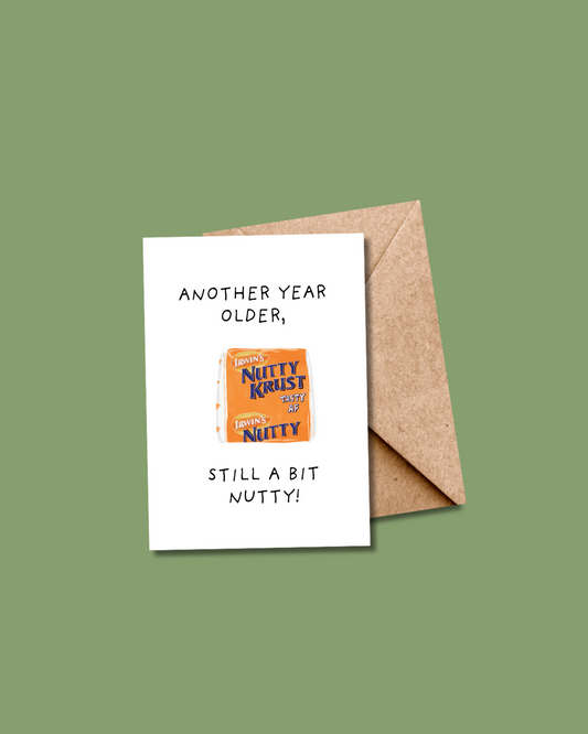 Nutty Krust Birthday Card