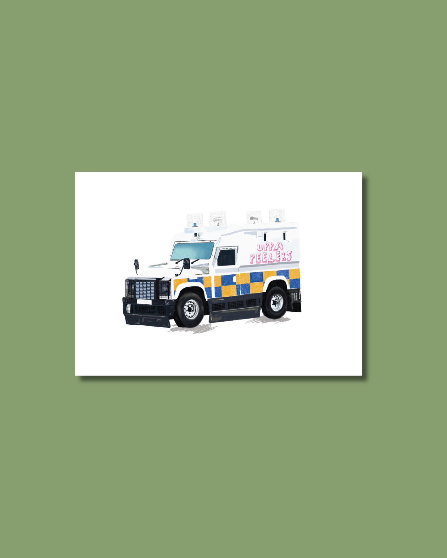 Uppa Peelers PSNI Print