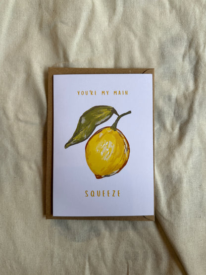 Main Squeeze Card
