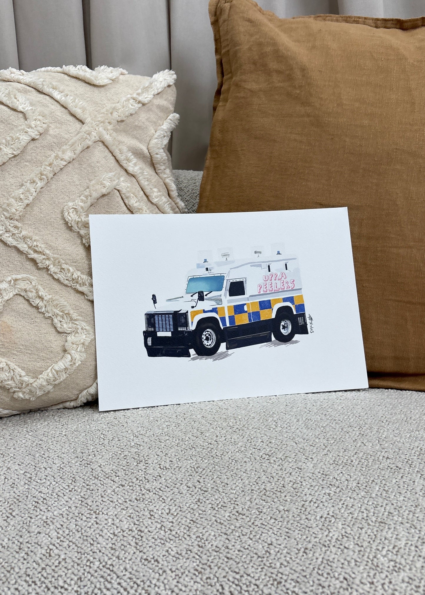 Uppa Peelers PSNI Print