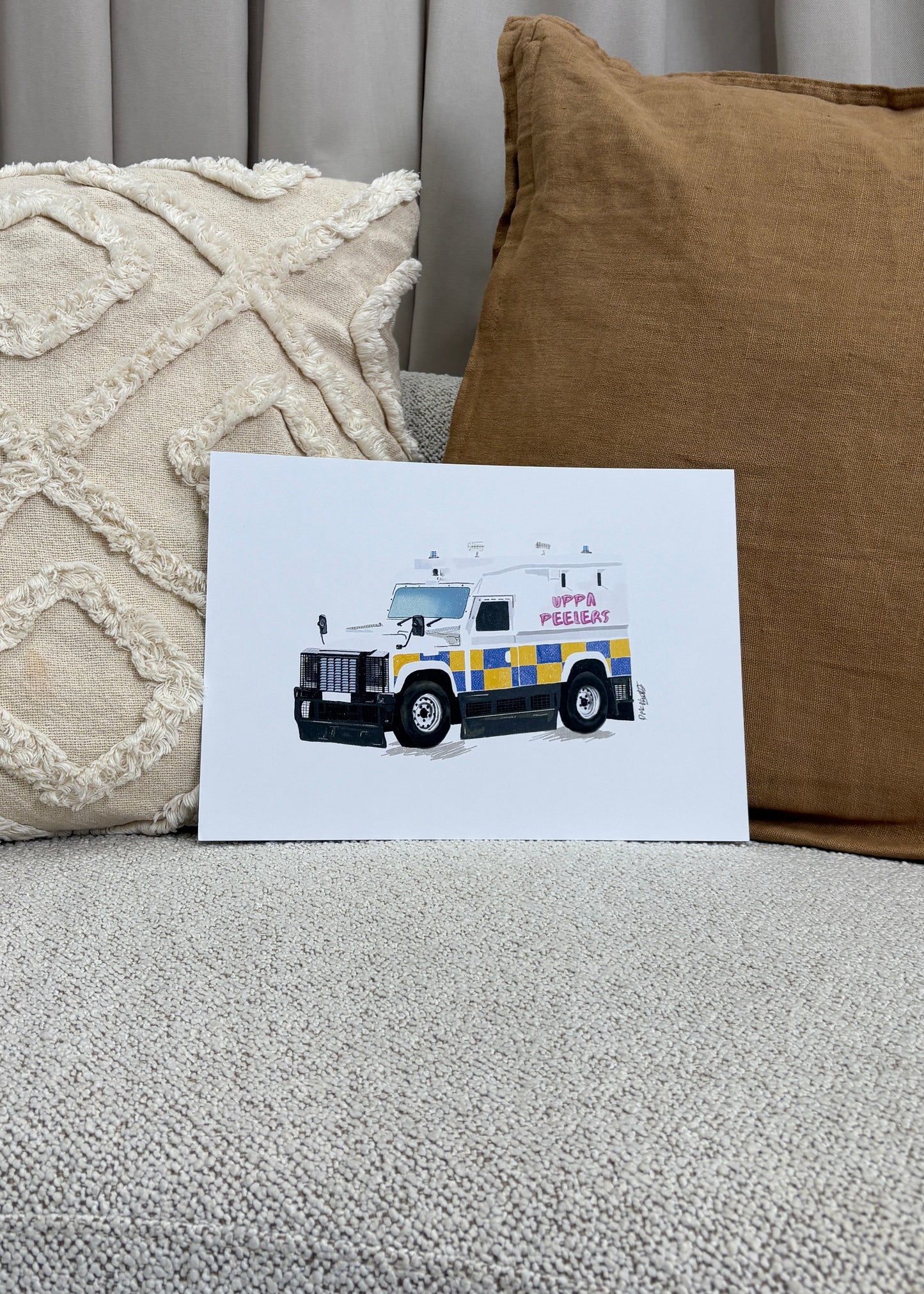 Uppa Peelers PSNI Print