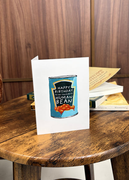 Beans Birthday Card