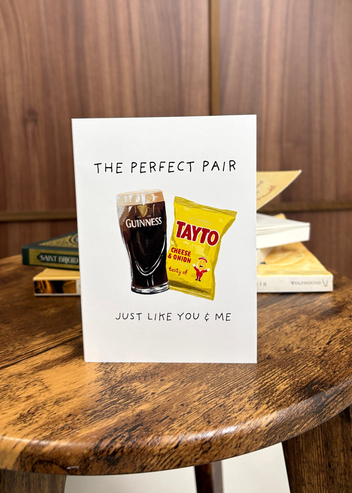 The Perfect Pair | Pint & Tayto Card