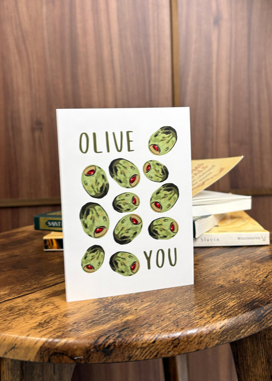 Olive You Card