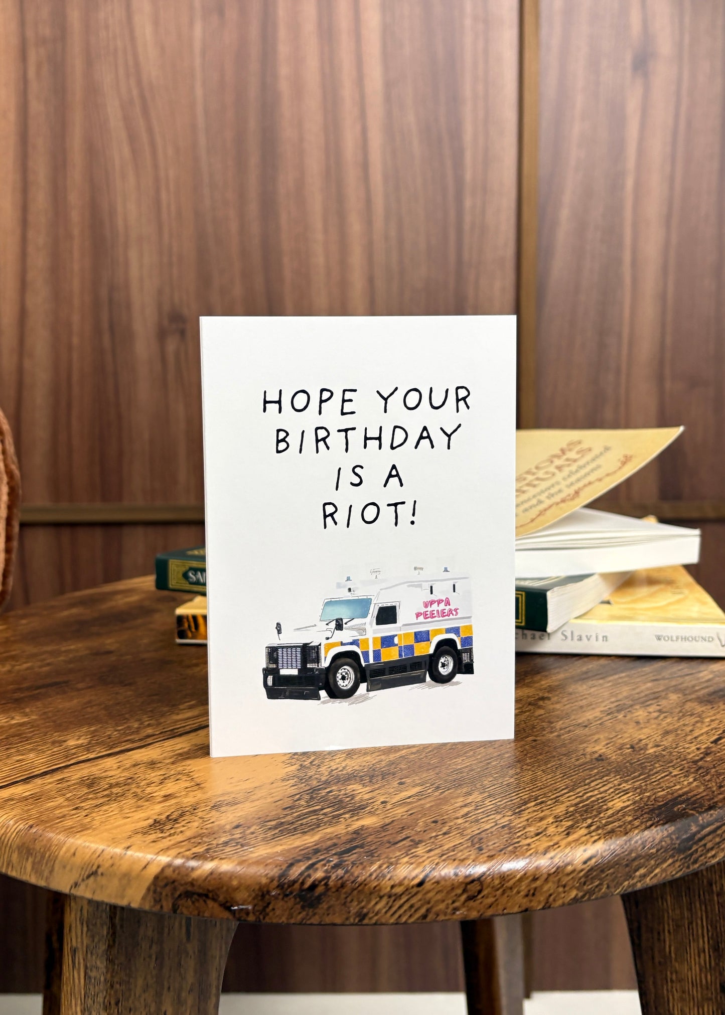 Riot Birthday PSNI Card