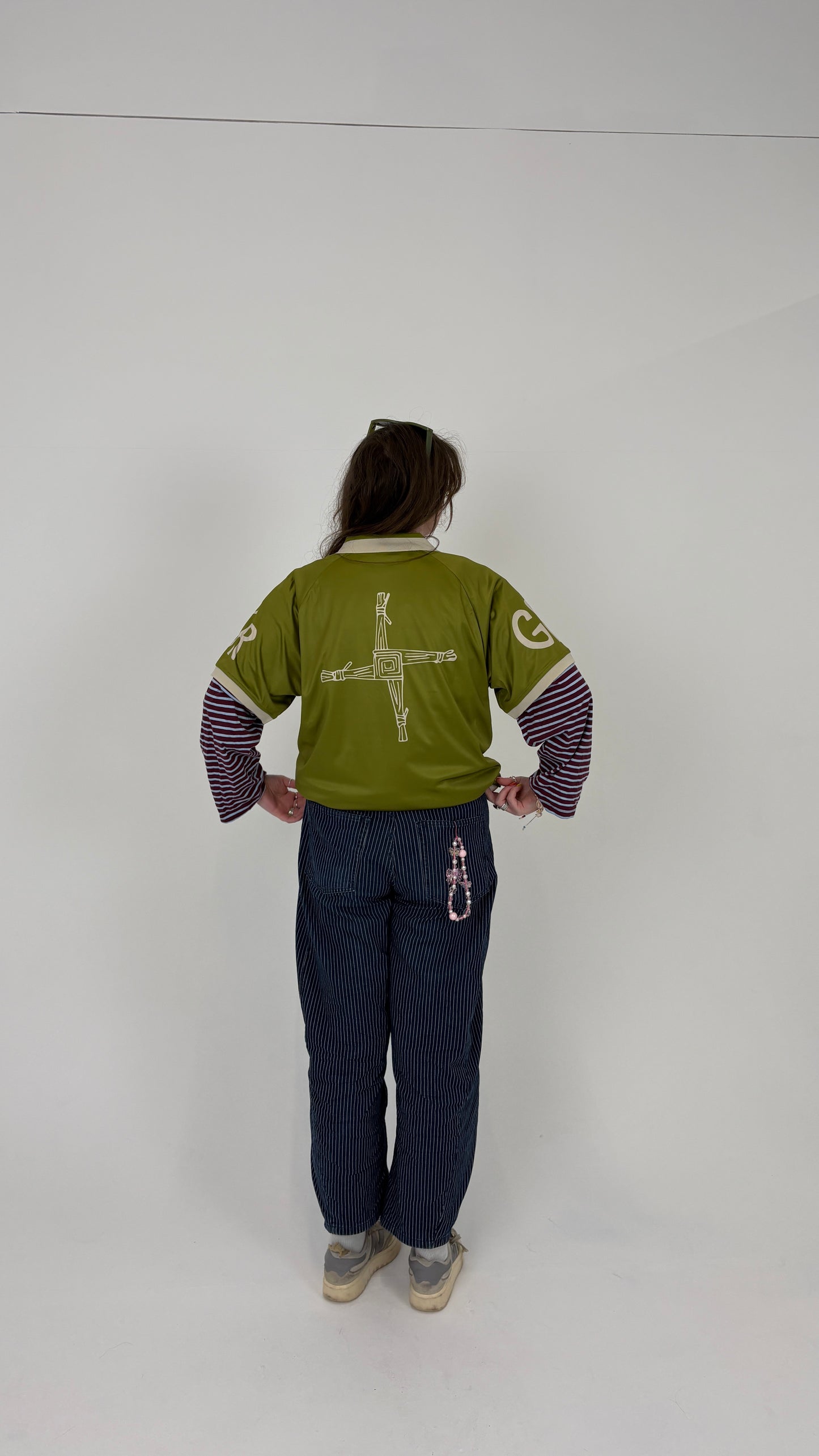 Claddagh Retro Oversized Style Football Jersey