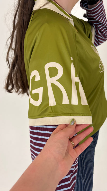 Claddagh Retro Oversized Style Football Jersey