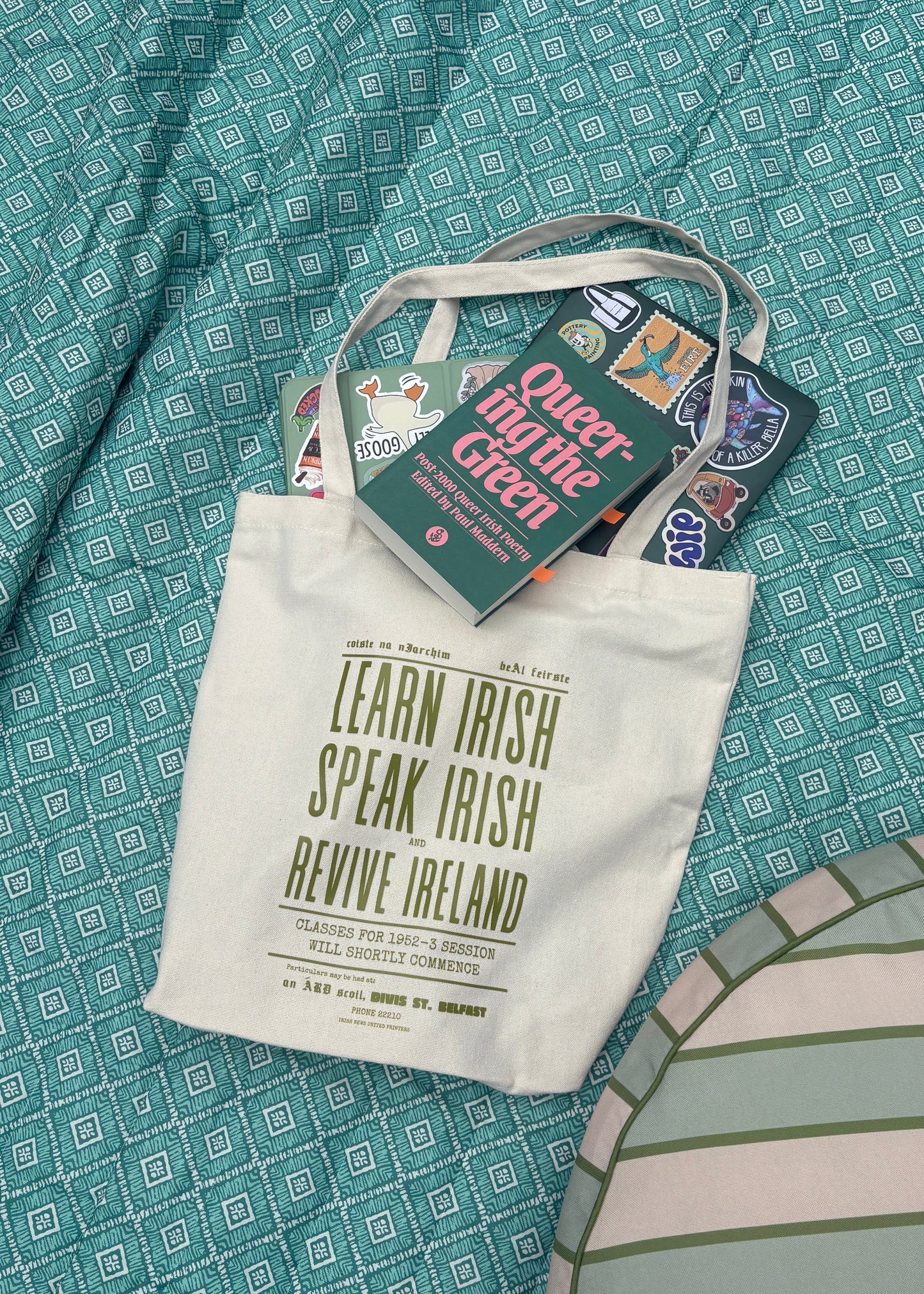 Learn Irish Charity Tote Bag
