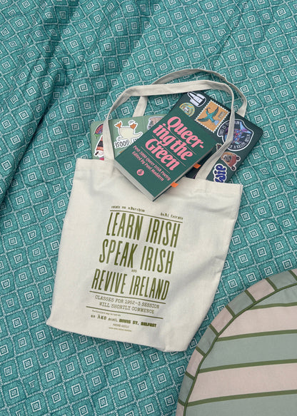 Learn Irish Charity Tote Bag