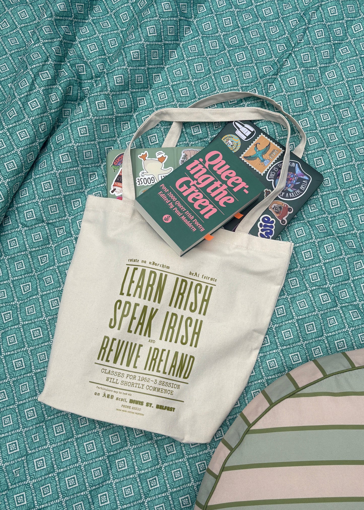 Learn Irish Charity Tote Bag
