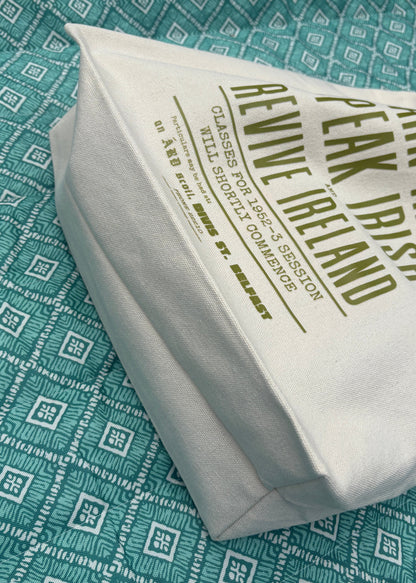 Learn Irish Charity Tote Bag