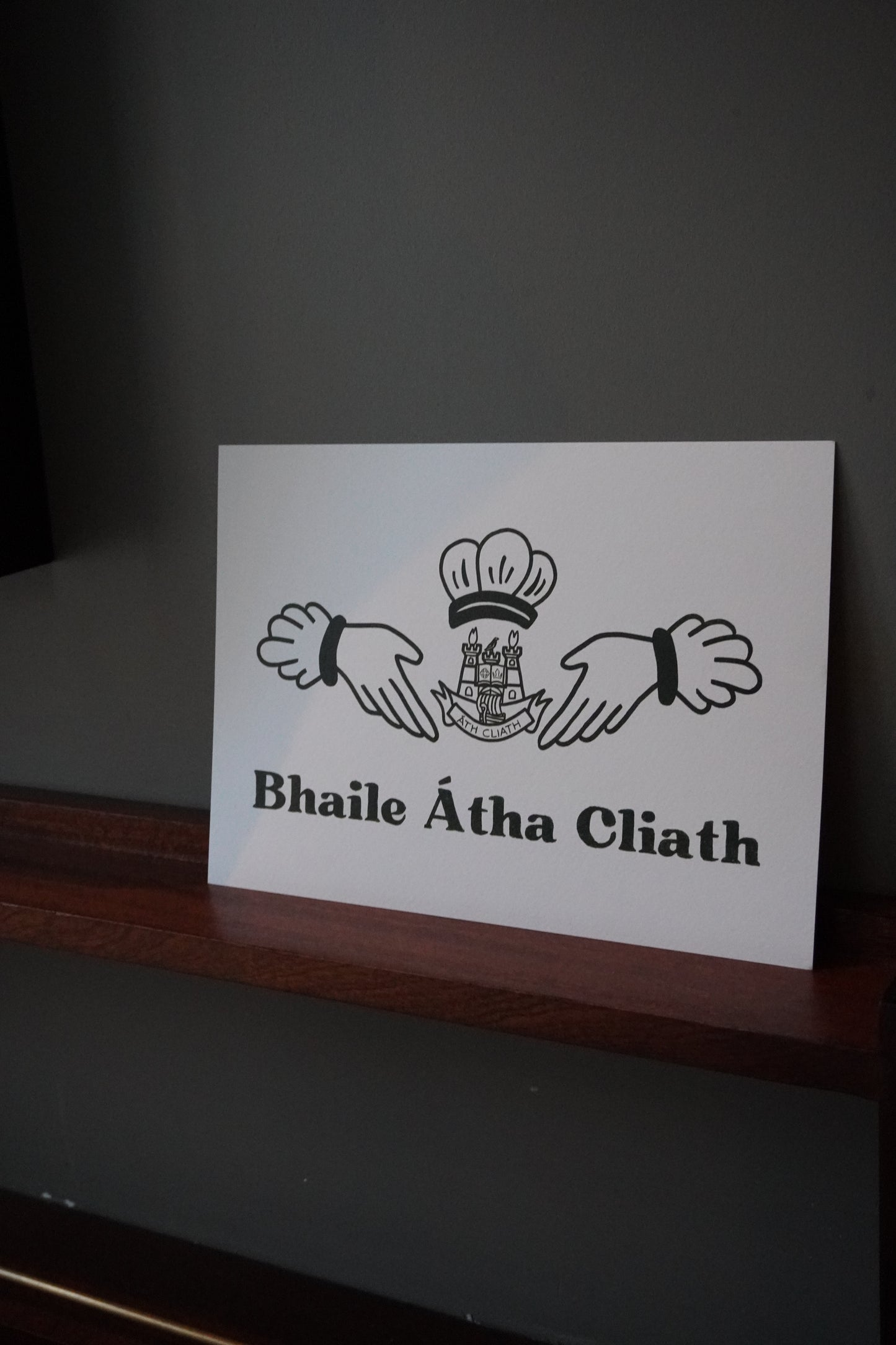 County Claddagh Print
