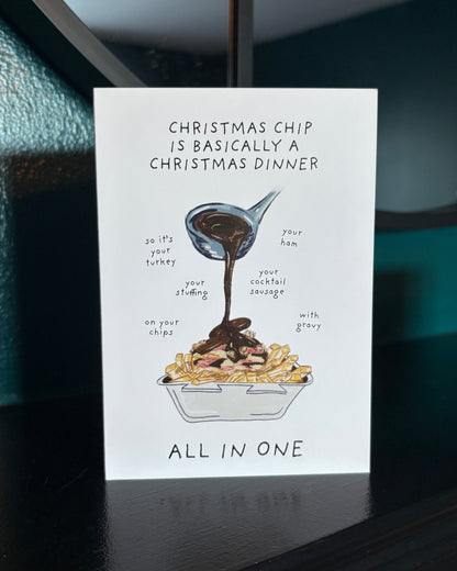 Christmas Chip Christmas Card