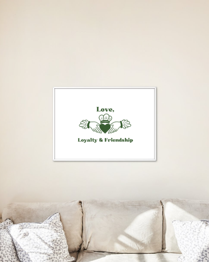 Claddagh | Love, Loyalty & Friendship Print