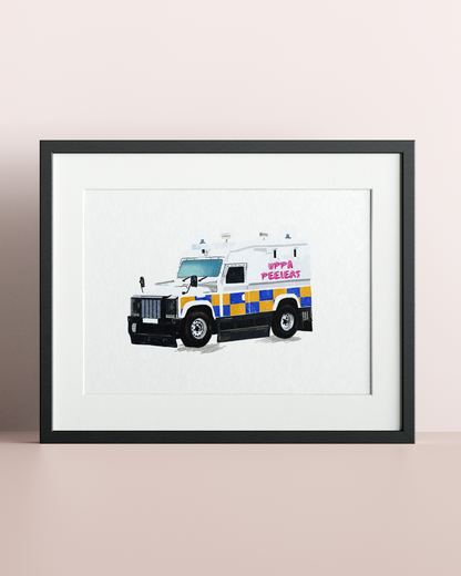 Uppa Peelers PSNI Print