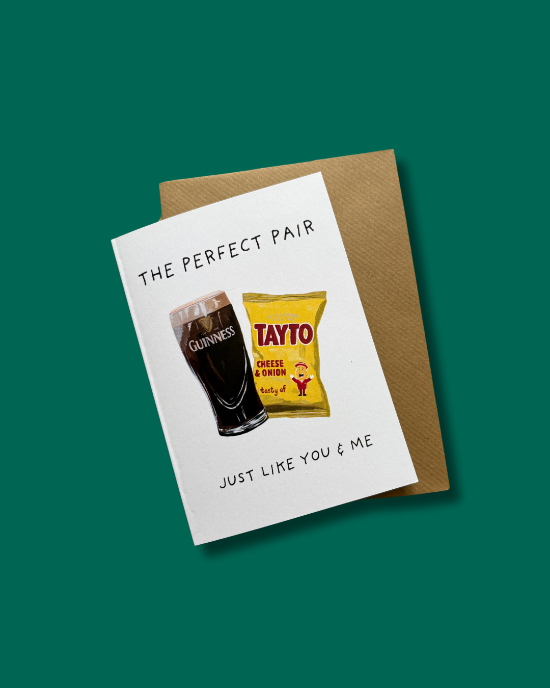 The Perfect Pair | Pint & Tayto Card
