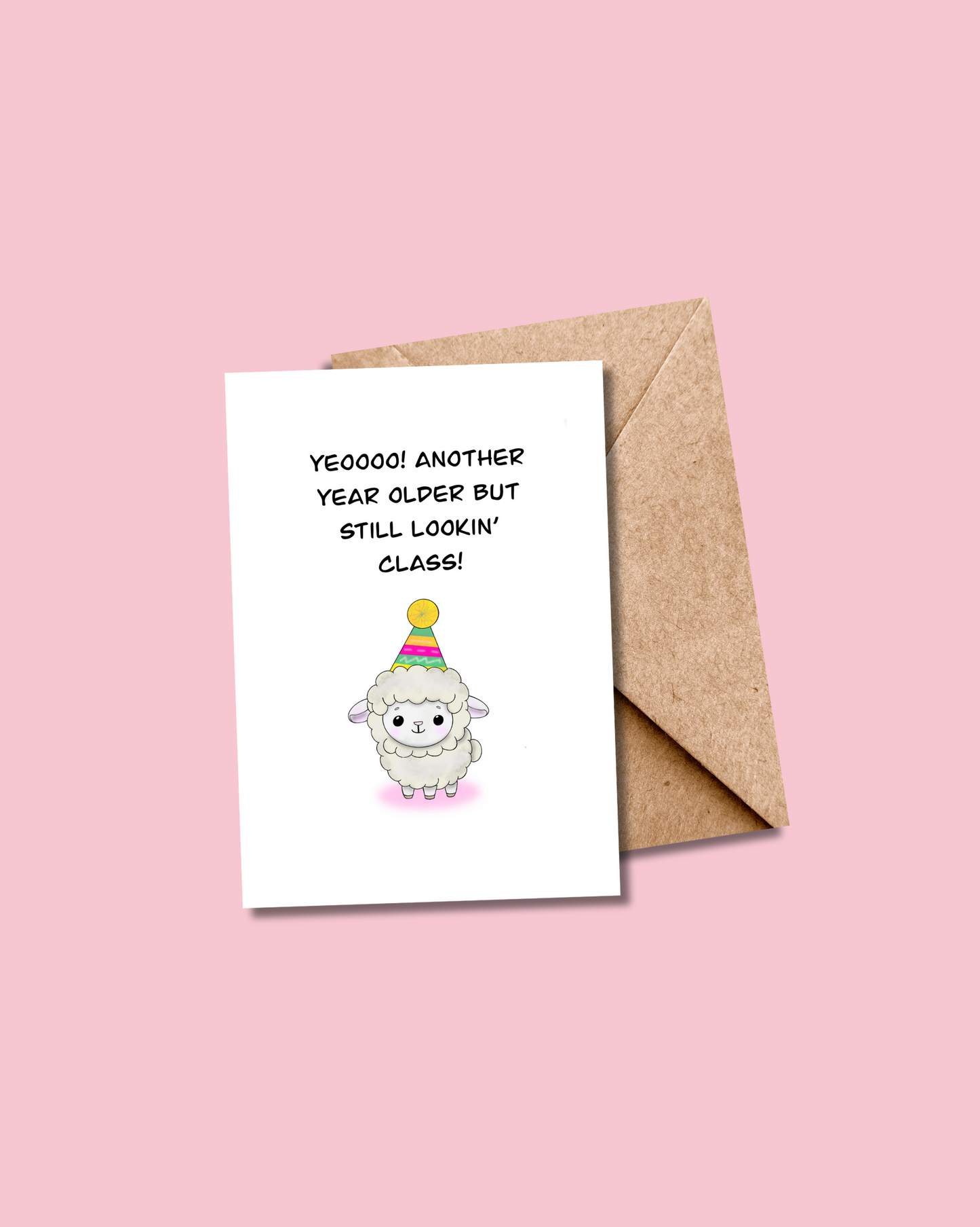 Still Lookin' Class Sheep Birthday Card